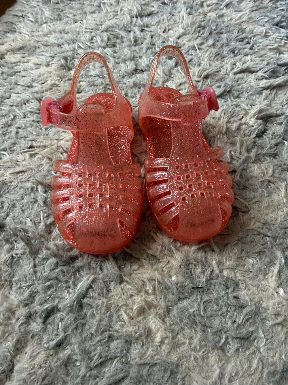 Cat & Jack Glitter Jelly Sandals - Pink